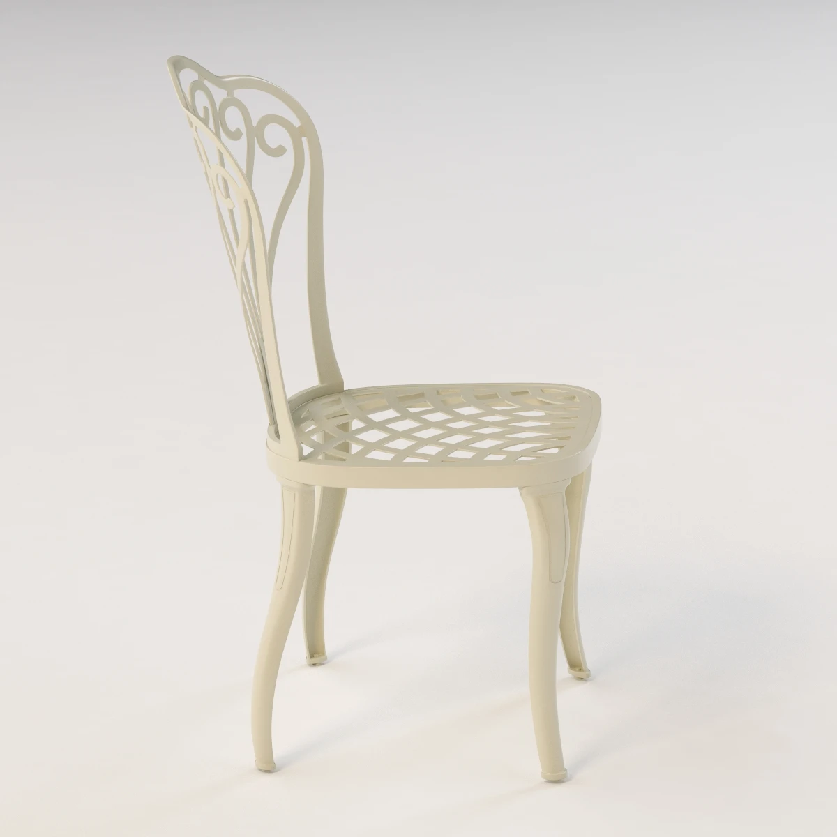 Armonia Aluminium Garden Chair 3D Model_06