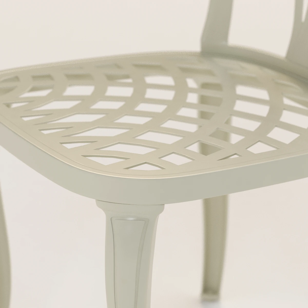 Armonia Aluminium Garden Chair 3D Model_09