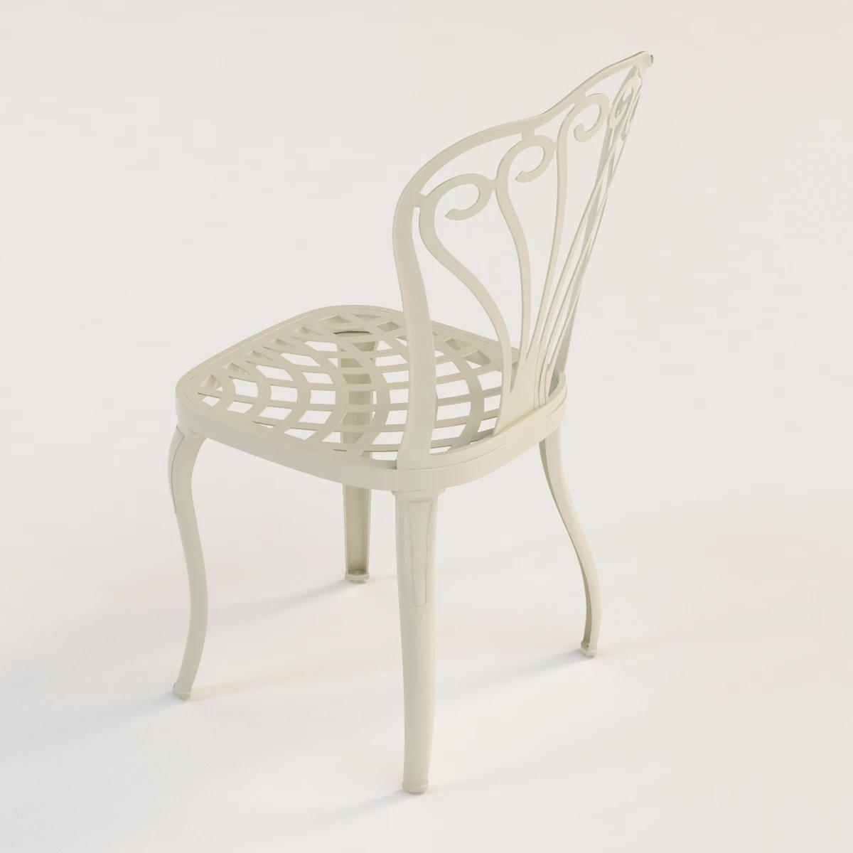 Armonia Aluminium Garden Chair 3D Model_03