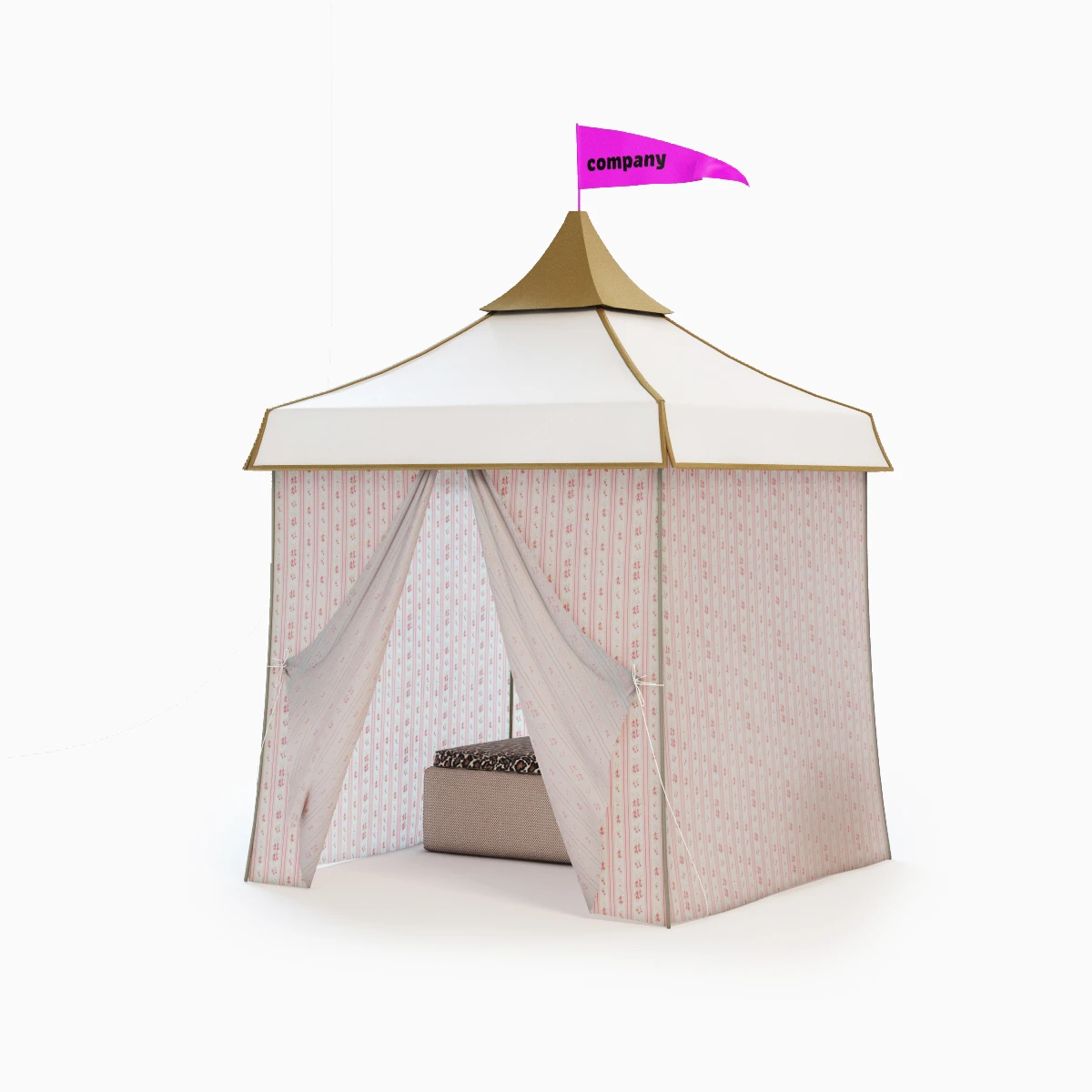 Cabana Tent 3D Model_04