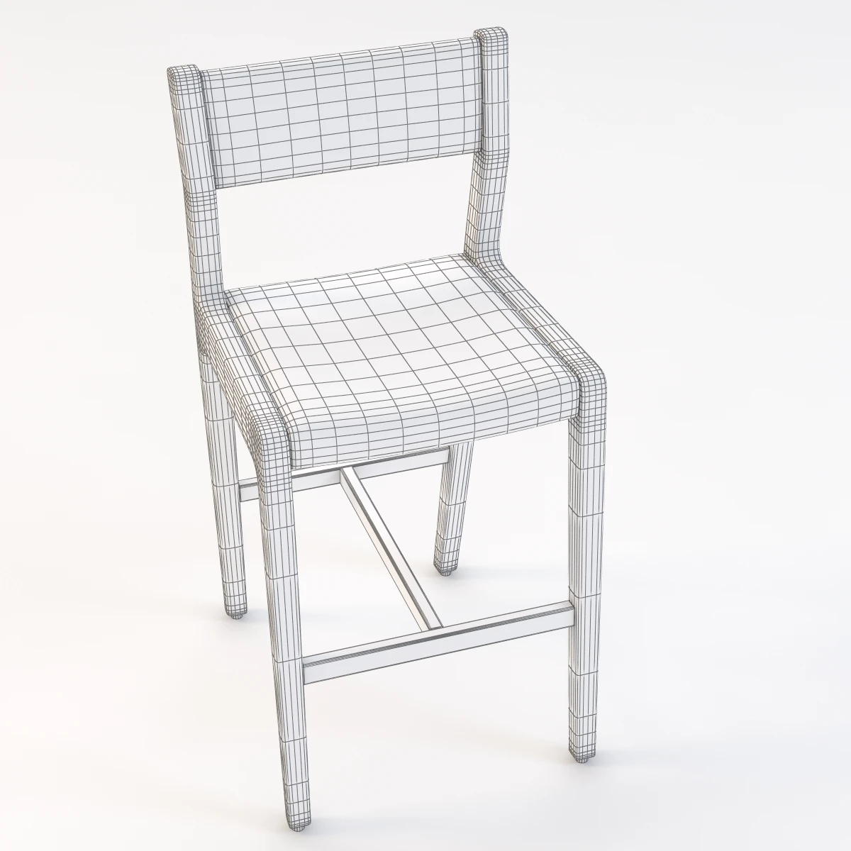Autoban Deer Bar Stool 3D Model_010