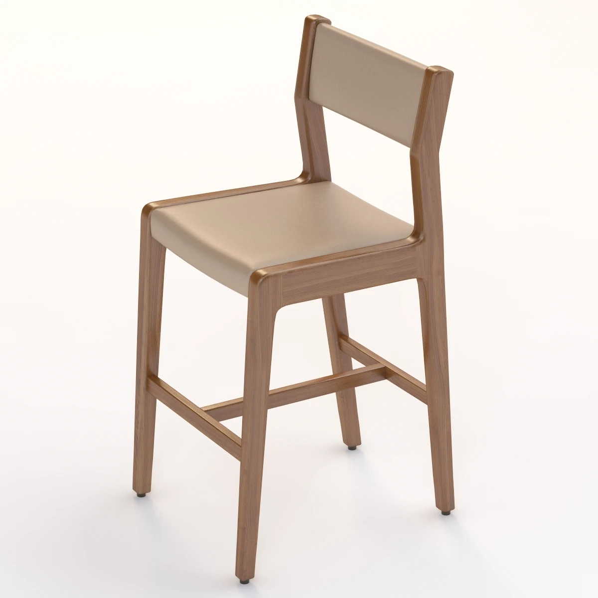 Autoban Deer Bar Stool 3D Model_08