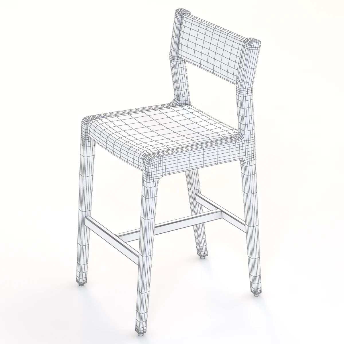 Autoban Deer Bar Stool 3D Model_09