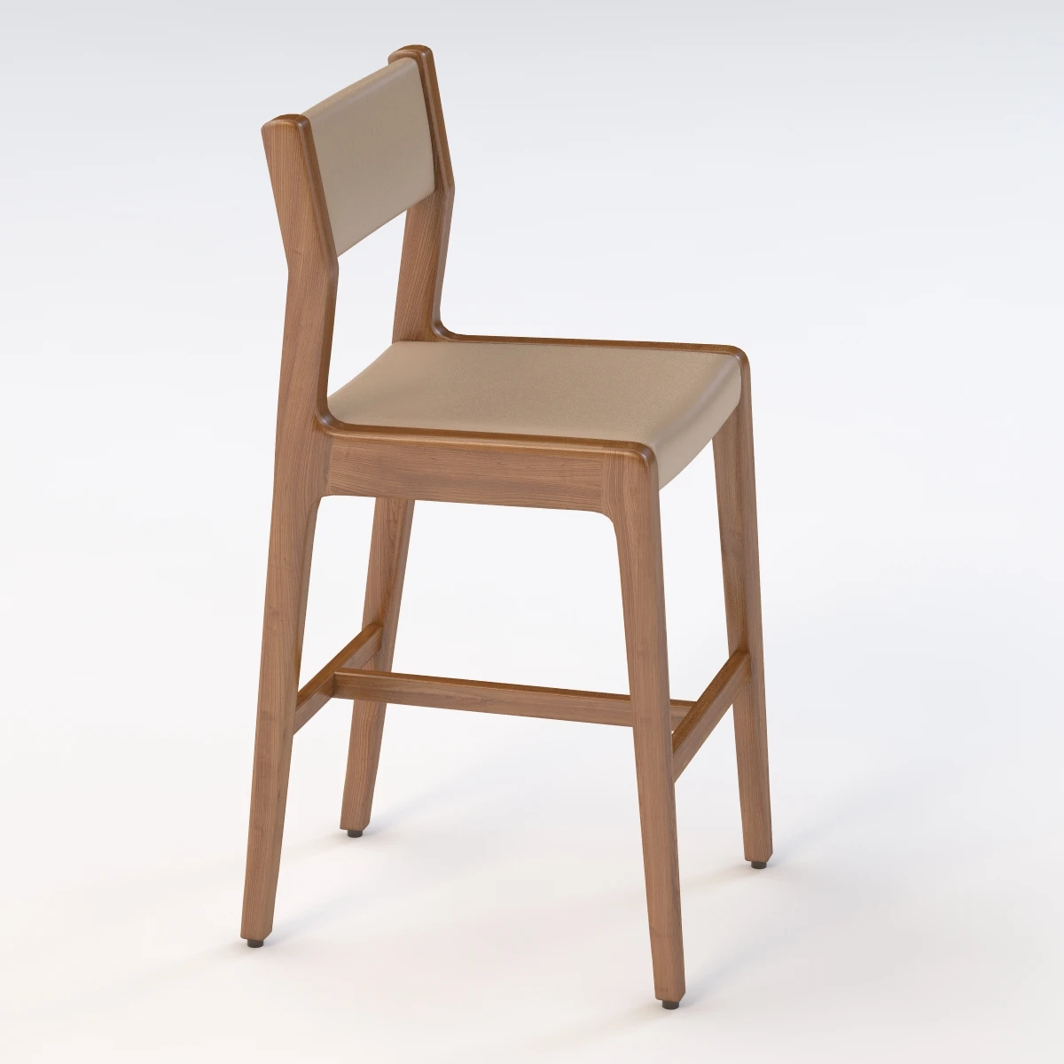 Autoban Deer Bar Stool 3D Model_06