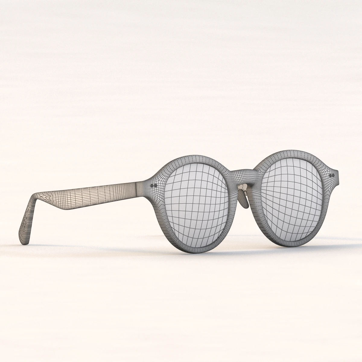 Barneys Oliver Peoples Sunset Sunglass 3D Model_09