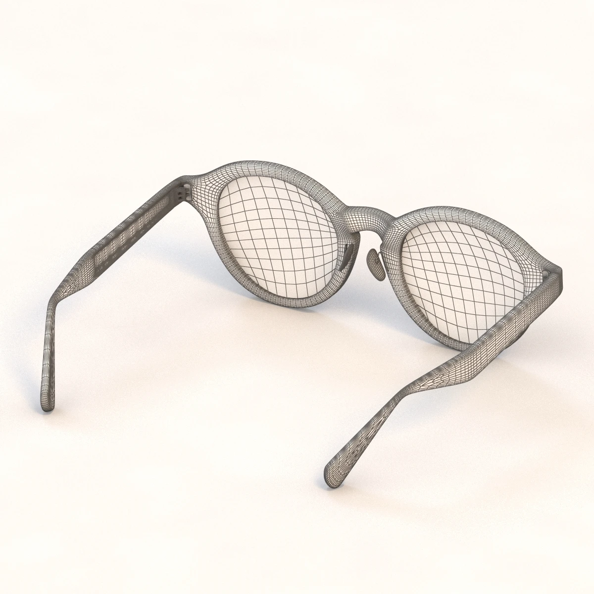 Barneys Oliver Peoples Sunset Sunglass 3D Model_013
