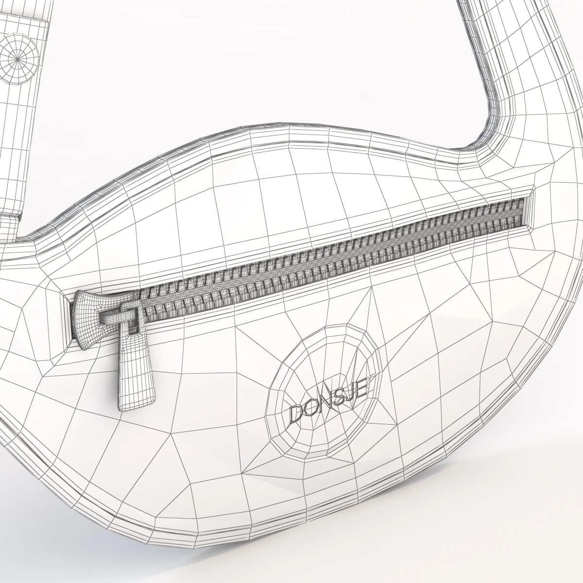 Barneys Swan Crossbody Bag 3D Model_011