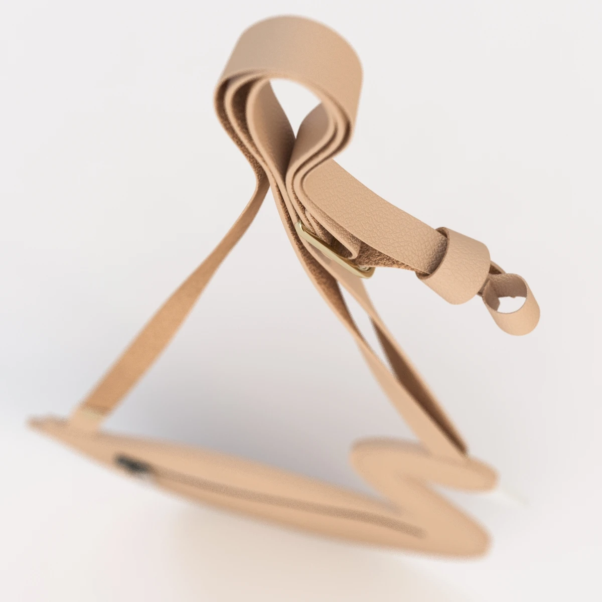 Barneys Swan Crossbody Bag 3D Model_04