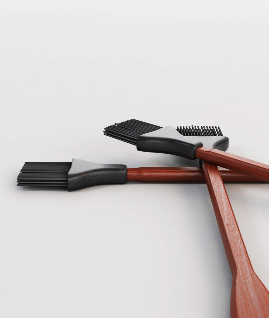 BBQ Basting Brush 3D Model_04