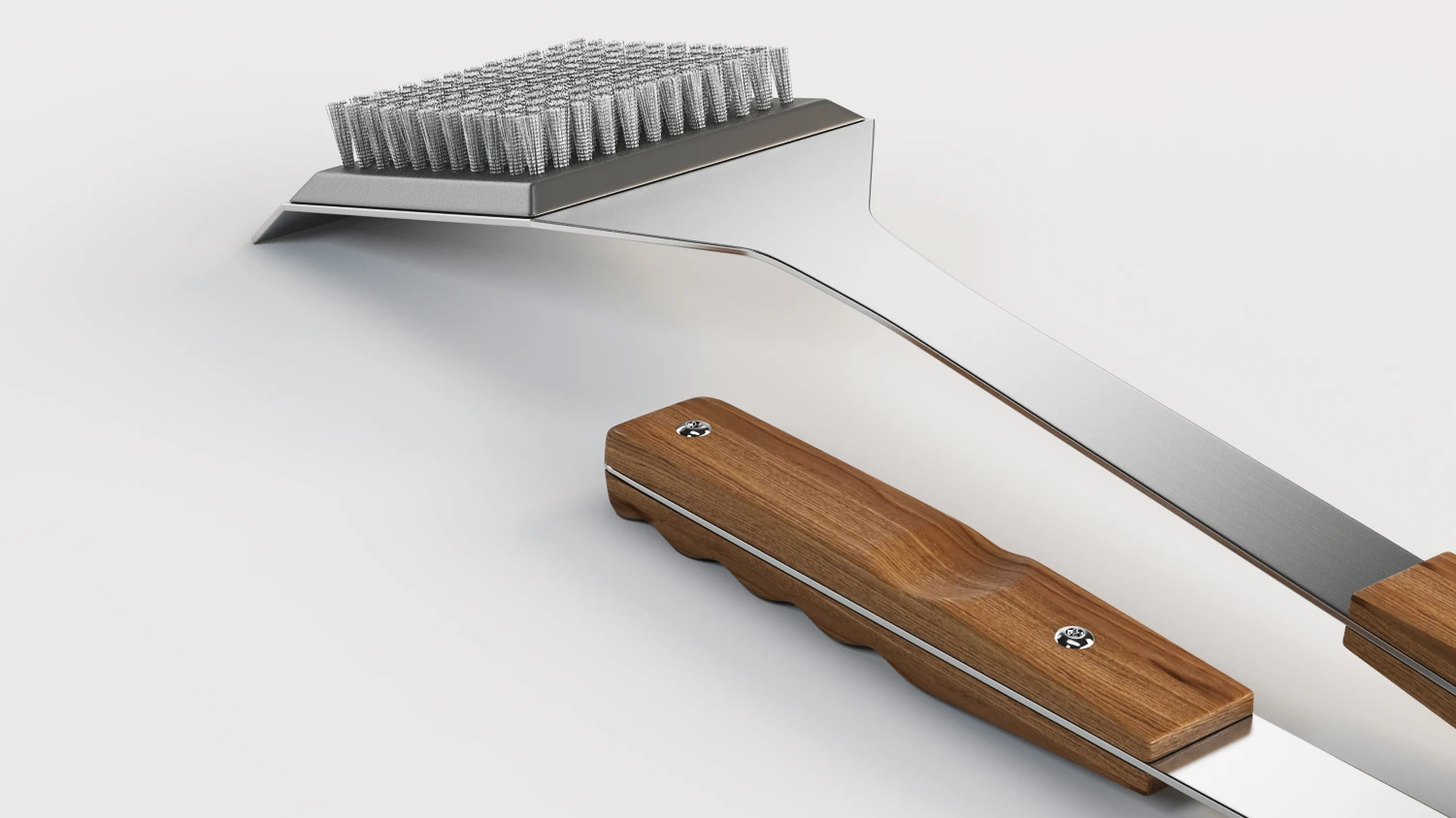 BBQ Grill Brush 3D Model_01