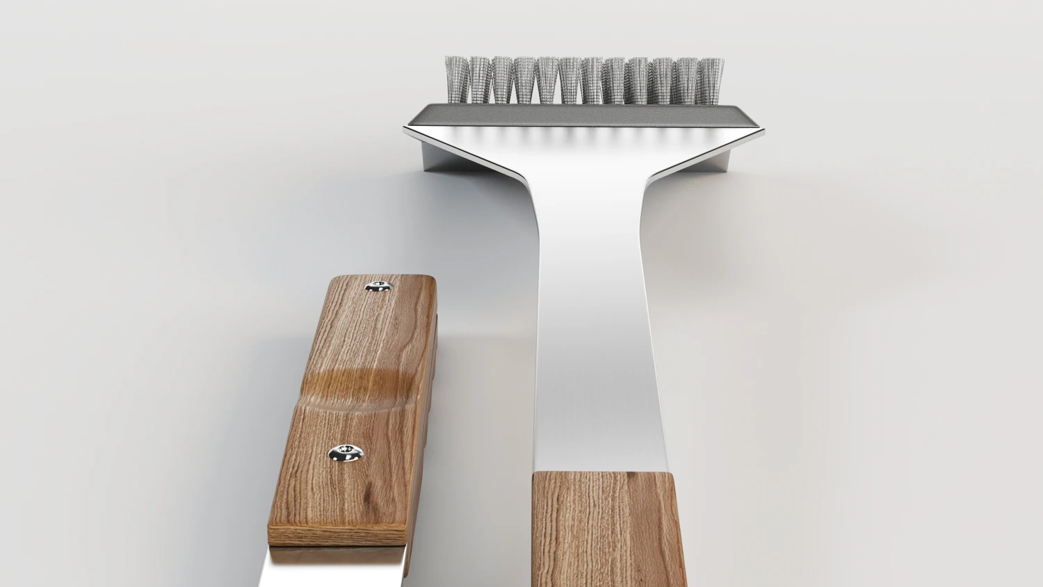 BBQ Grill Brush 3D Model_03