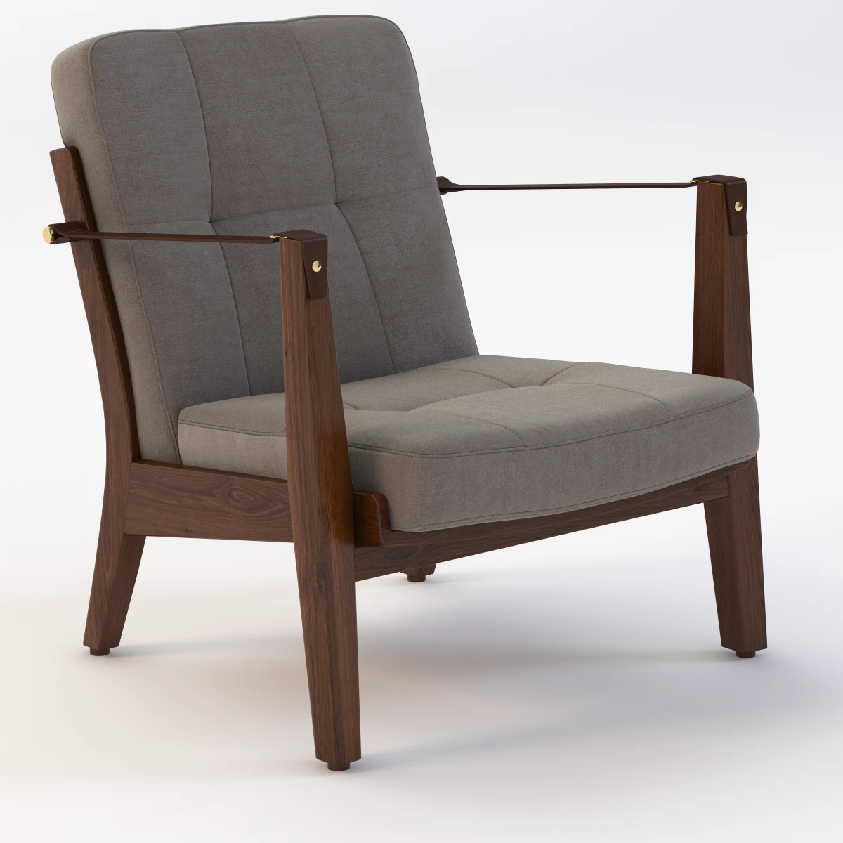 Capo Lounge Armchair 3D Model_01