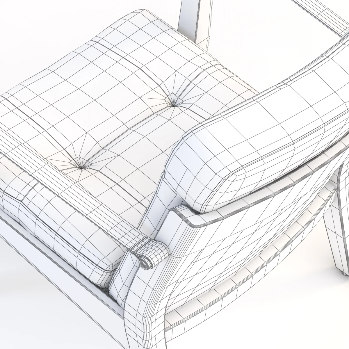 Capo Lounge Armchair 3D Model_013