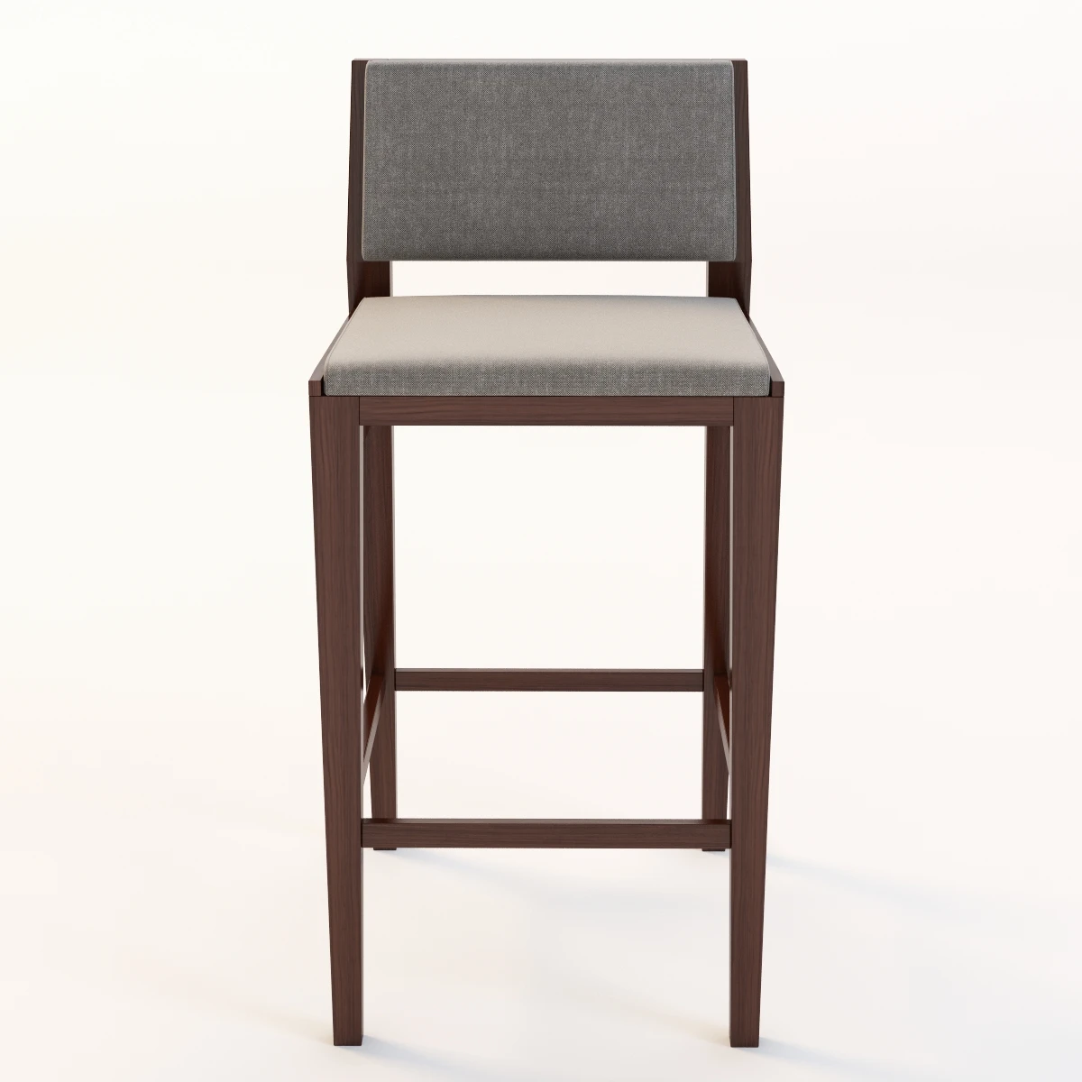 Caron Wooden Bar Chair 3D Model_08