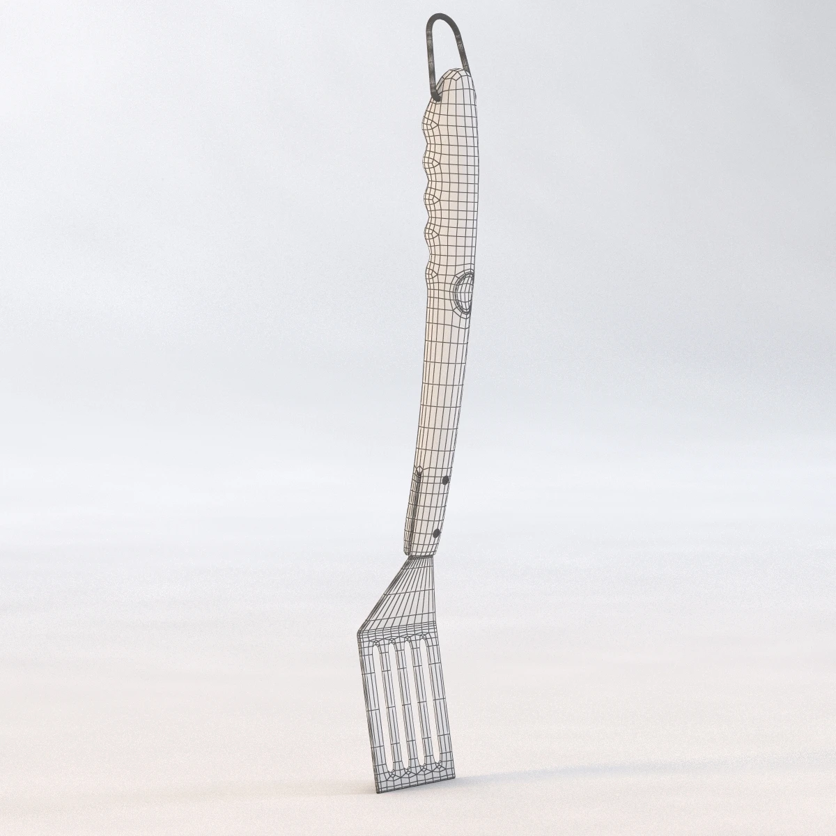BBQ Spatula 01 3D Model_09