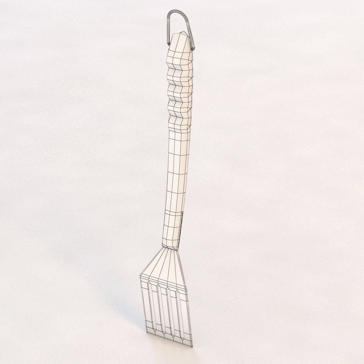 BBQ Spatula 01 3D Model_014