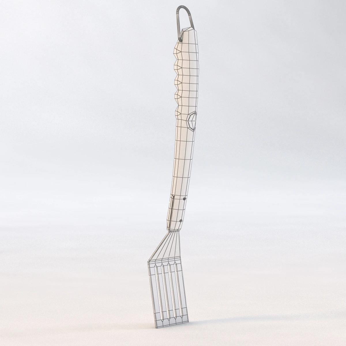 BBQ Spatula 01 3D Model_010