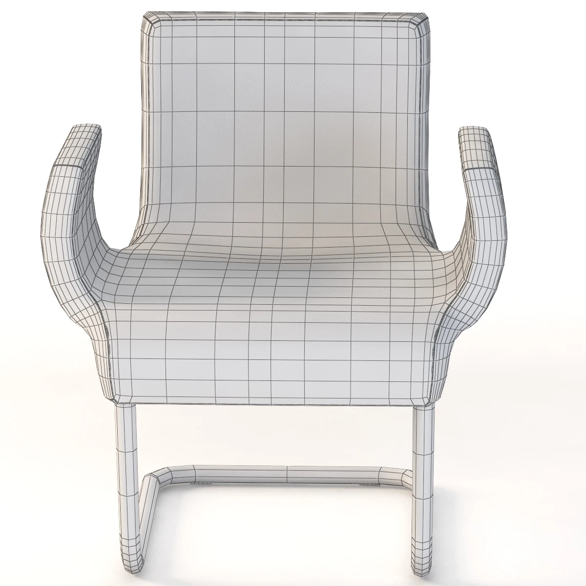 Design Depot Bonaldo Skip Lounge Armchair 3D Model_013
