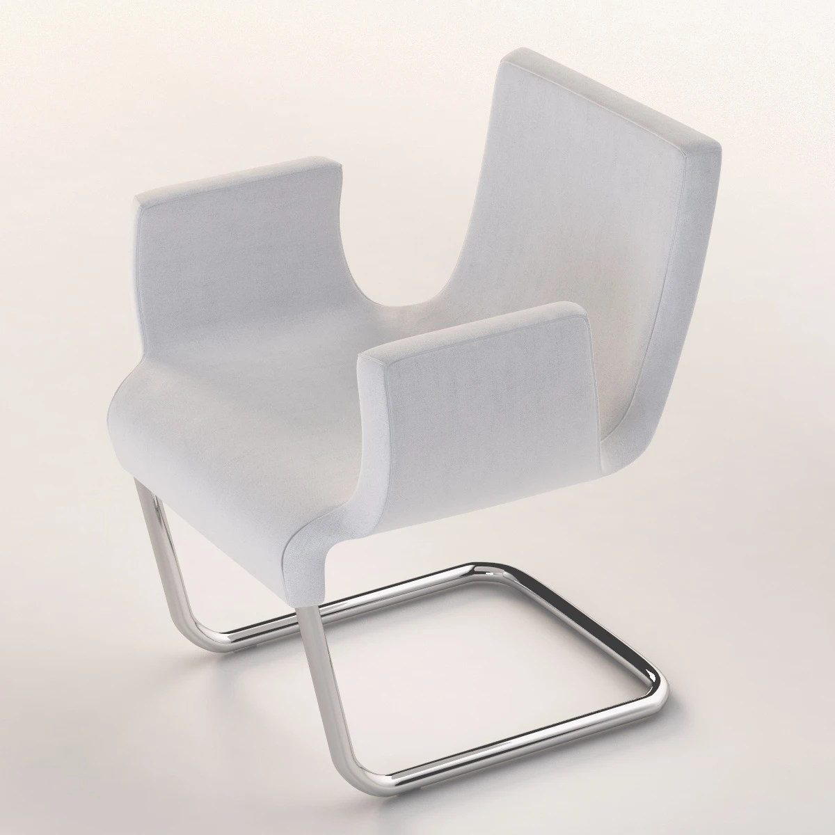 Design Depot Bonaldo Skip Lounge Armchair 3D Model_05