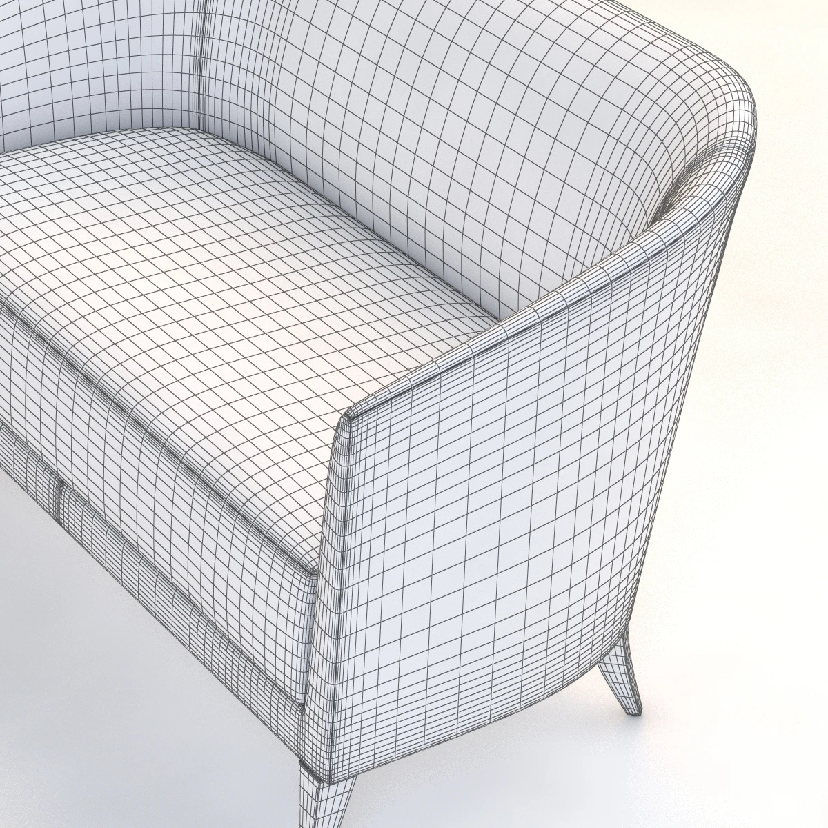 Aurora Lounge Sofa 3D Model_011
