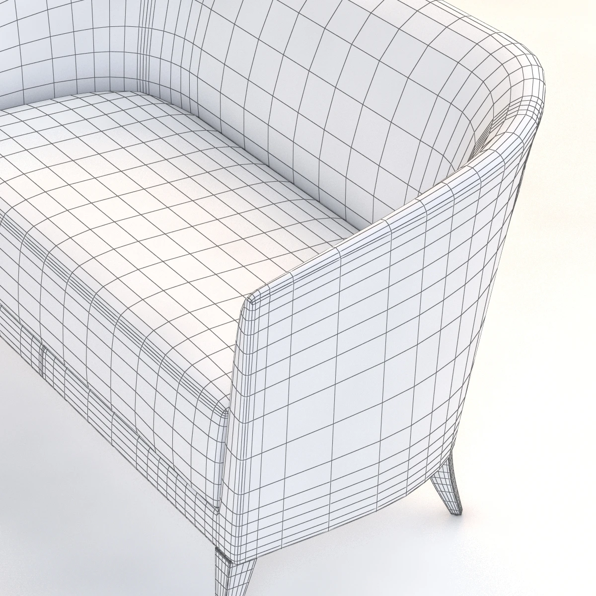 Aurora Lounge Sofa 3D Model_012
