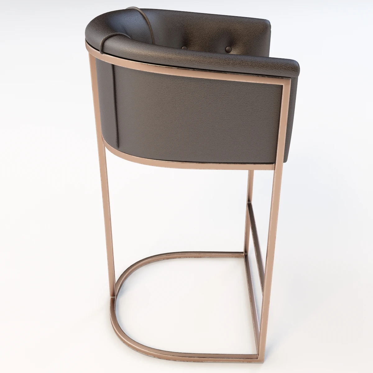 Detail Calvin Barstool 3D Model_05