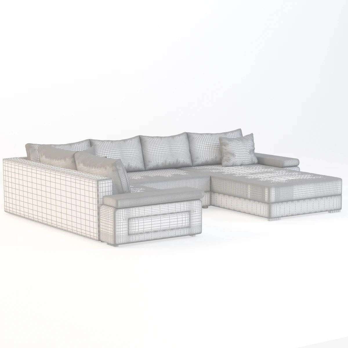 Bella Italia Btorhz Tibaldi U Kanap Sofa 3D Model_09