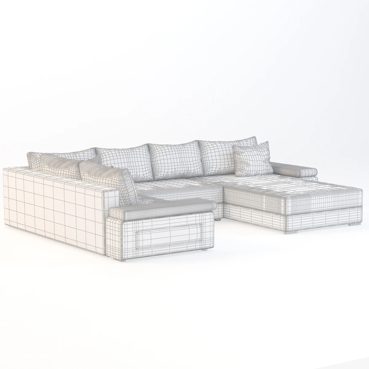 Bella Italia Btorhz Tibaldi U Kanap Sofa 3D Model_010