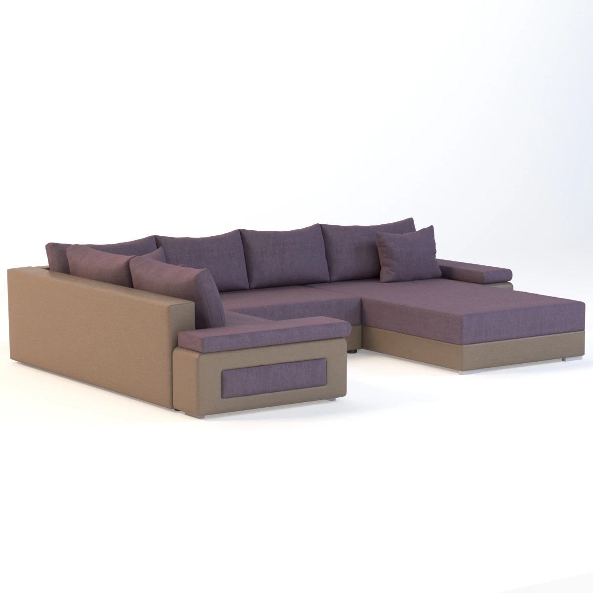 Bella Italia Btorhz Tibaldi U Kanap Sofa 3D Model_01