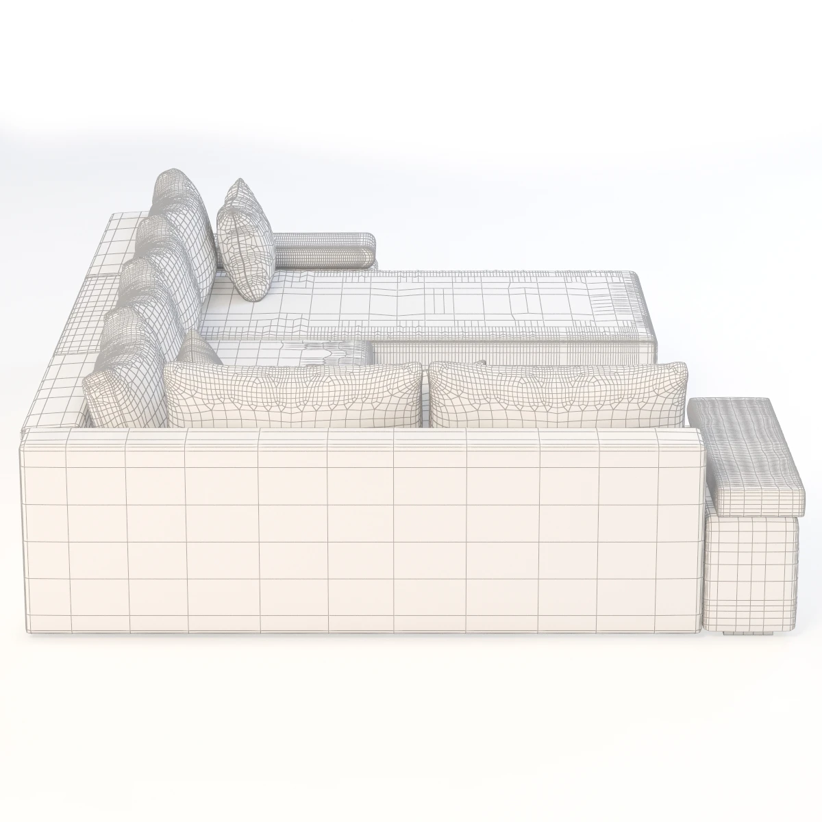 Bella Italia Btorhz Tibaldi U Kanap Sofa 3D Model_012