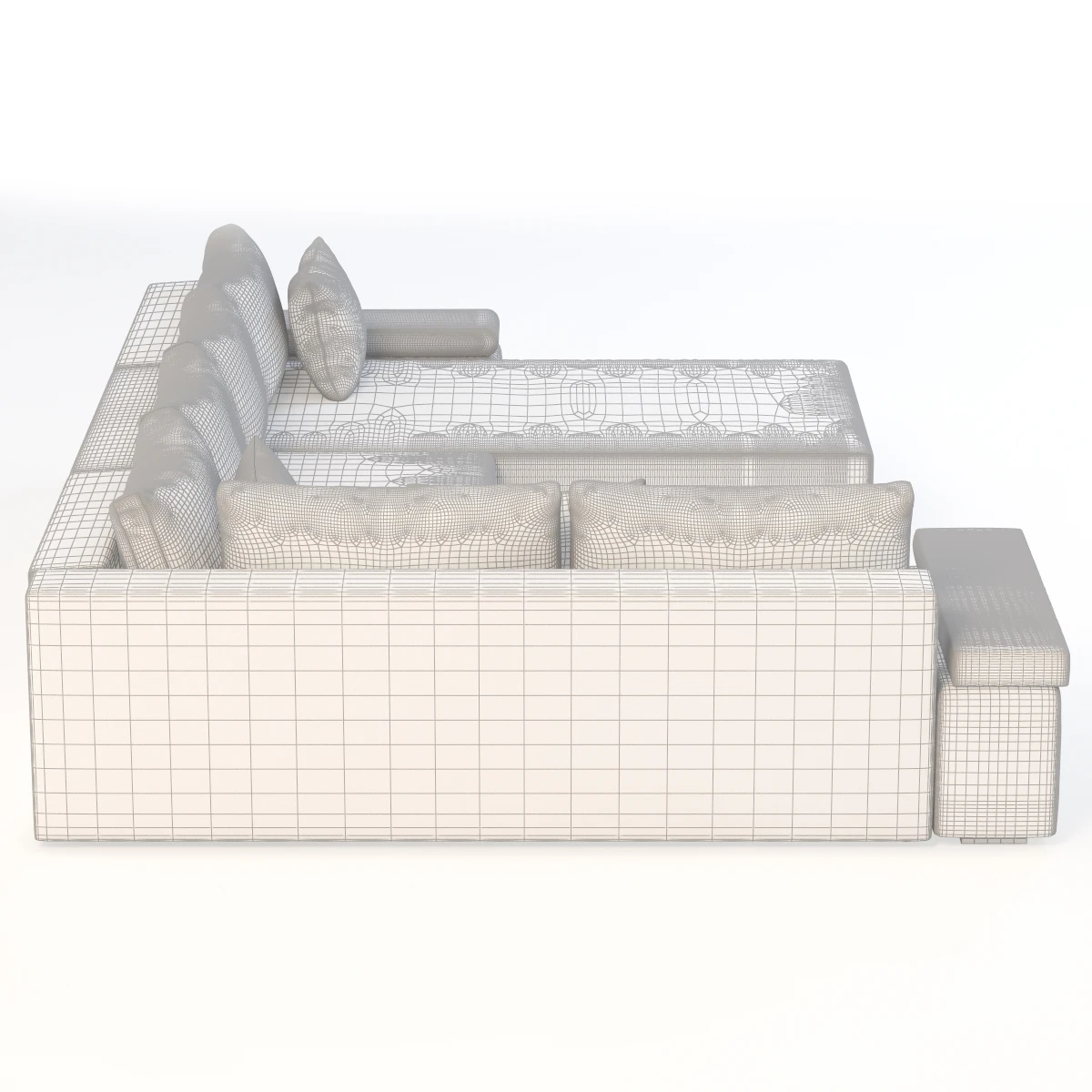 Bella Italia Btorhz Tibaldi U Kanap Sofa 3D Model_011