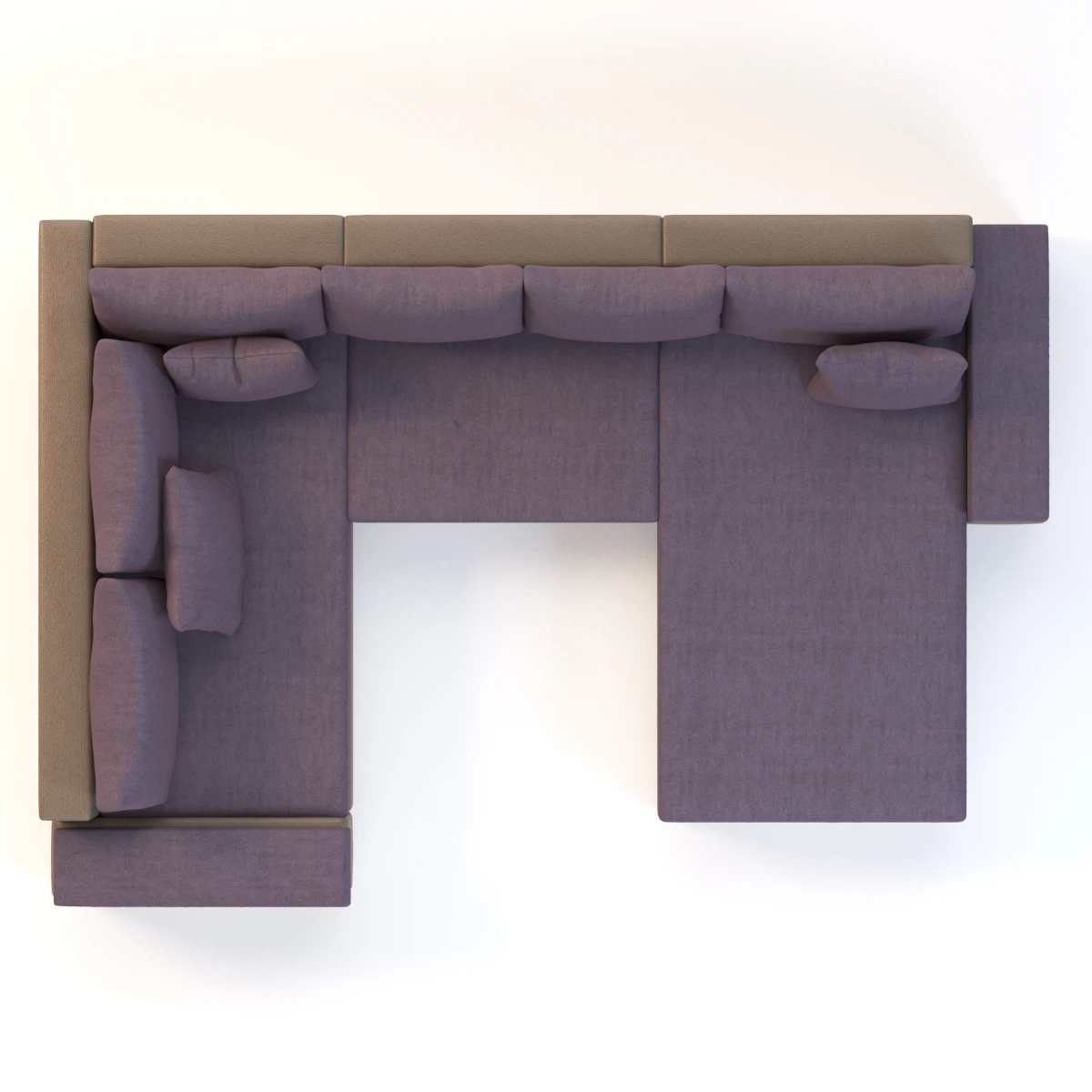 Bella Italia Btorhz Tibaldi U Kanap Sofa 3D Model_06