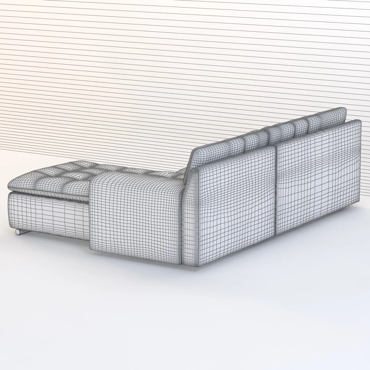 Bella Italia Butorhaz Bramante L Sofa 3D Model_011