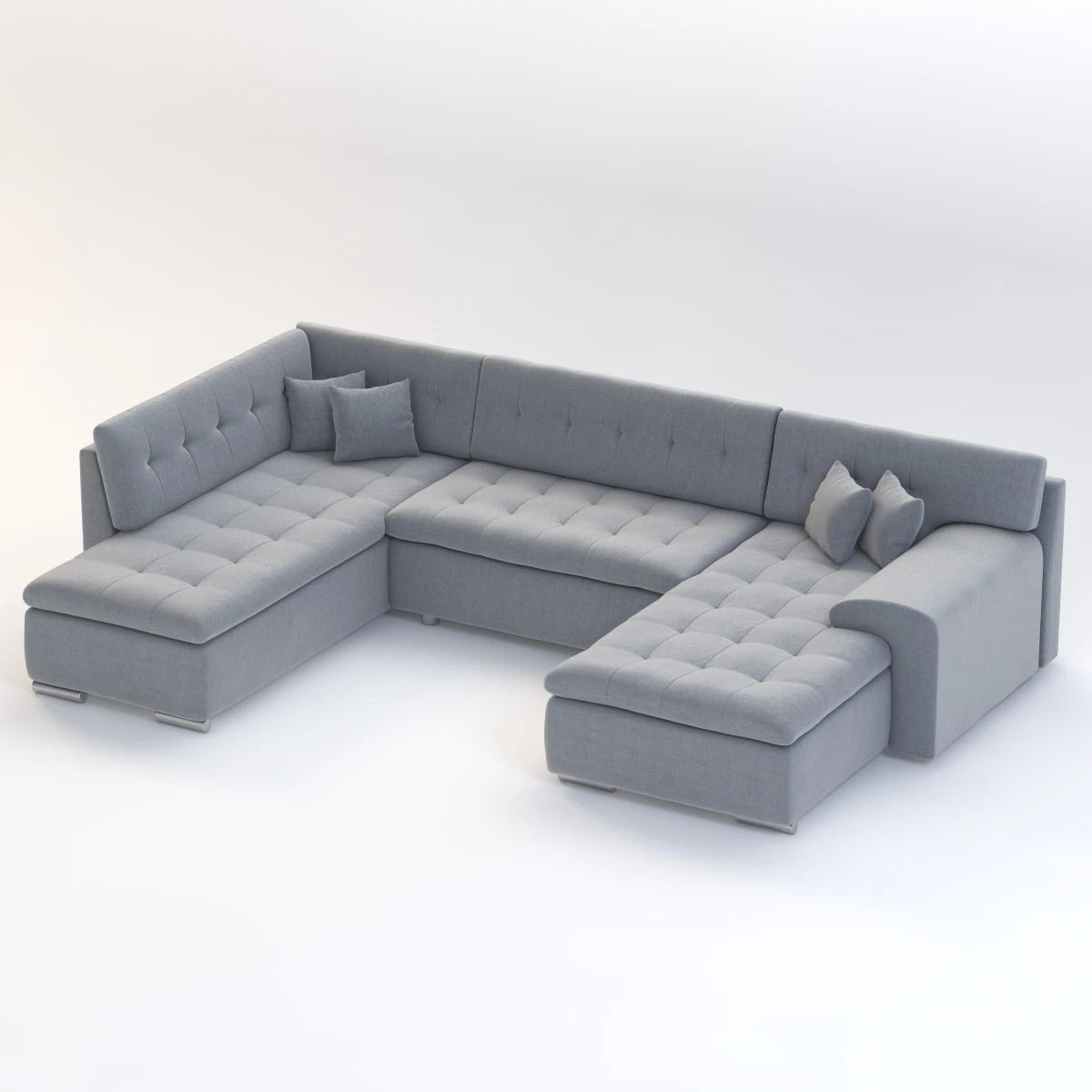 Bella Italia Butorhaz Bramante Sofa 3D Model_01