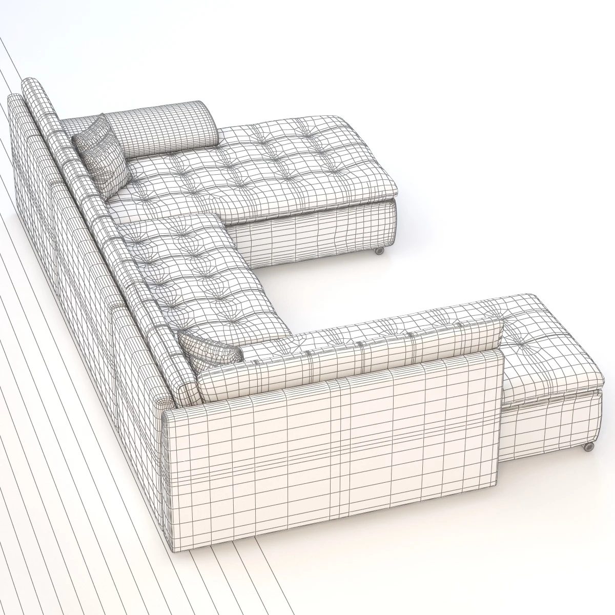 Bella Italia Butorhaz Bramante Sofa 3D Model_014