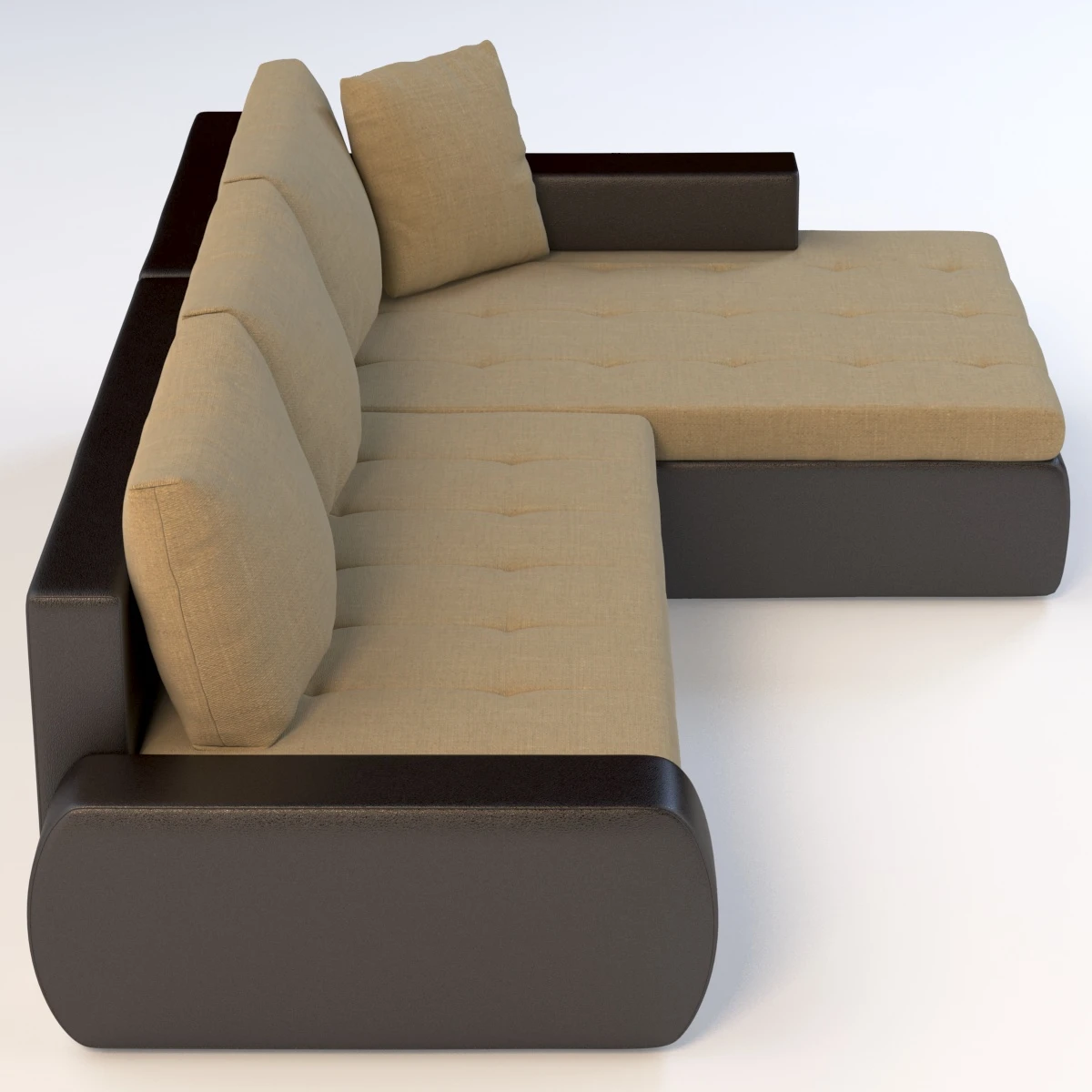Bella Italia Butorhaz Dandolo L Kanape Sofa 3D Model_04