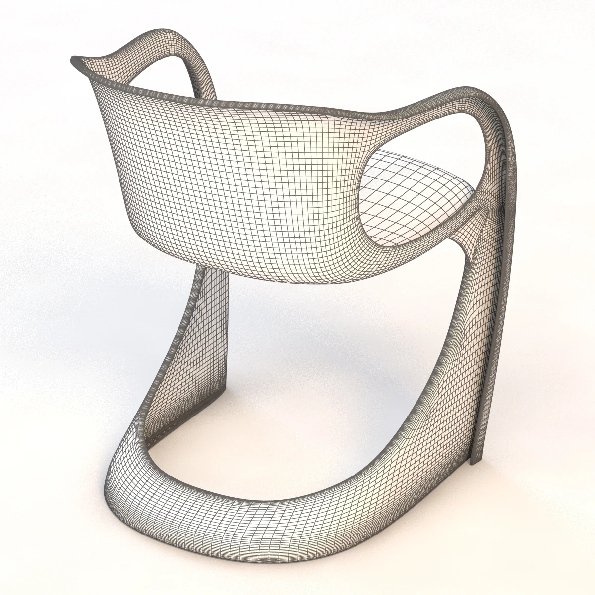 Casalino Dining Chair By Casala 3D Model_011