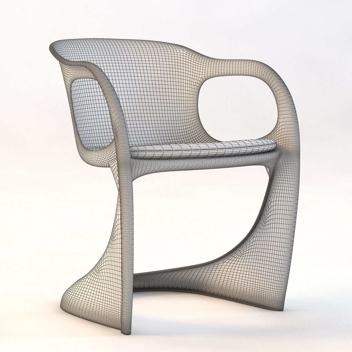 Casalino Dining Chair By Casala 3D Model_09