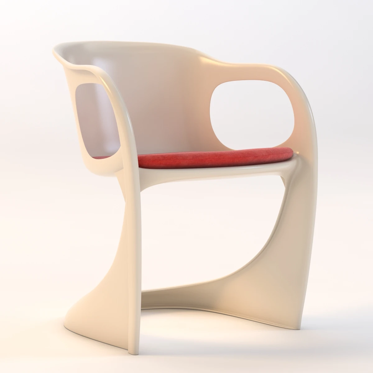 Casalino Dining Chair By Casala 3D Model_01