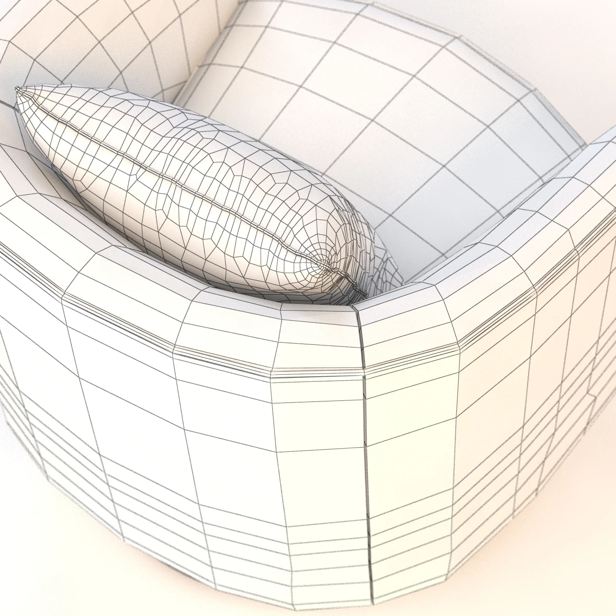 Bernhardt Camino Swivel Chair 3D Model_011