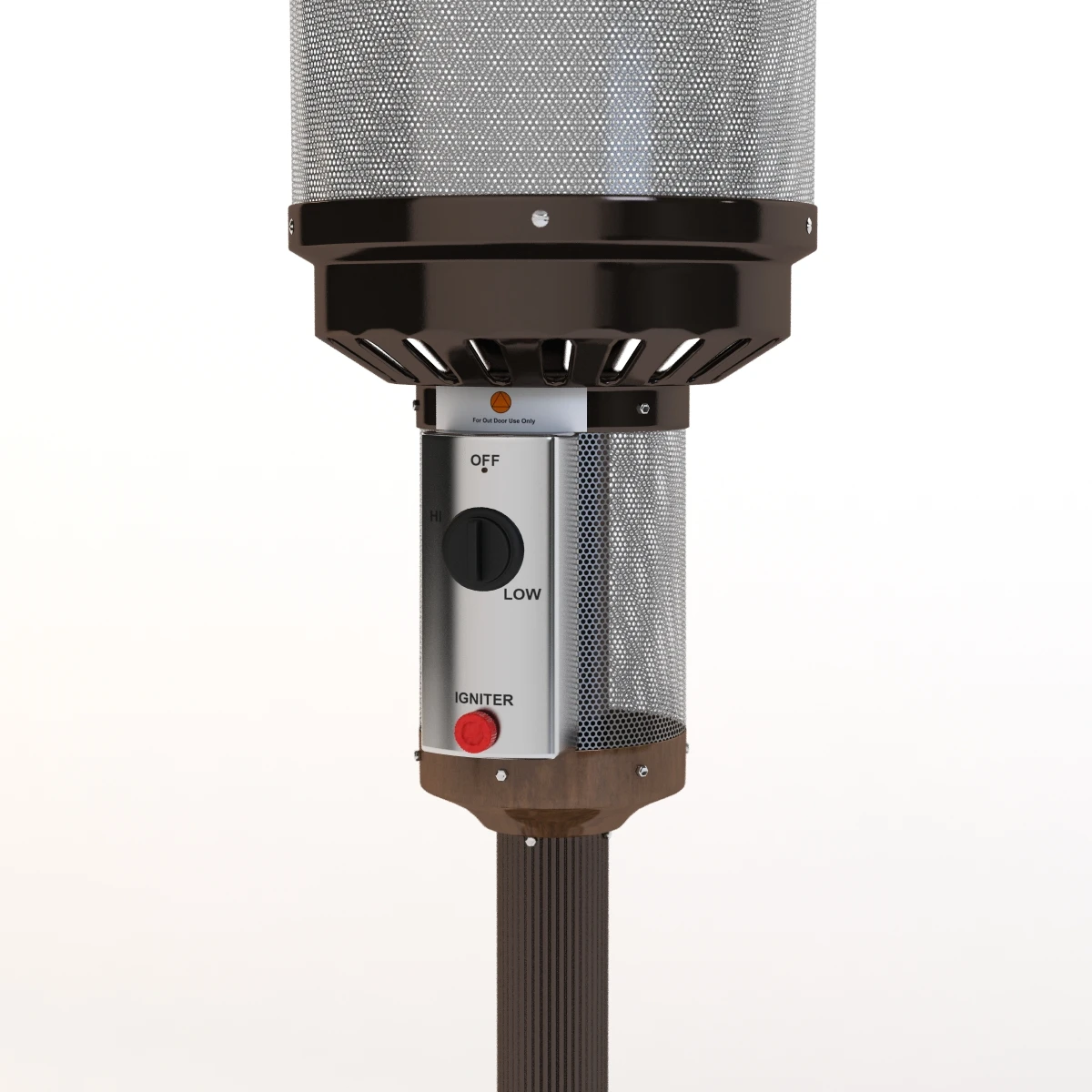 Cast Aluminum Heater 3D Model_05