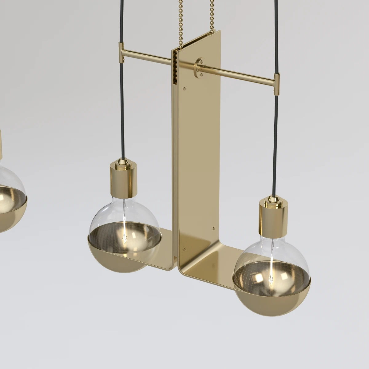 Detail Geneva Chandelier 3D Model_05