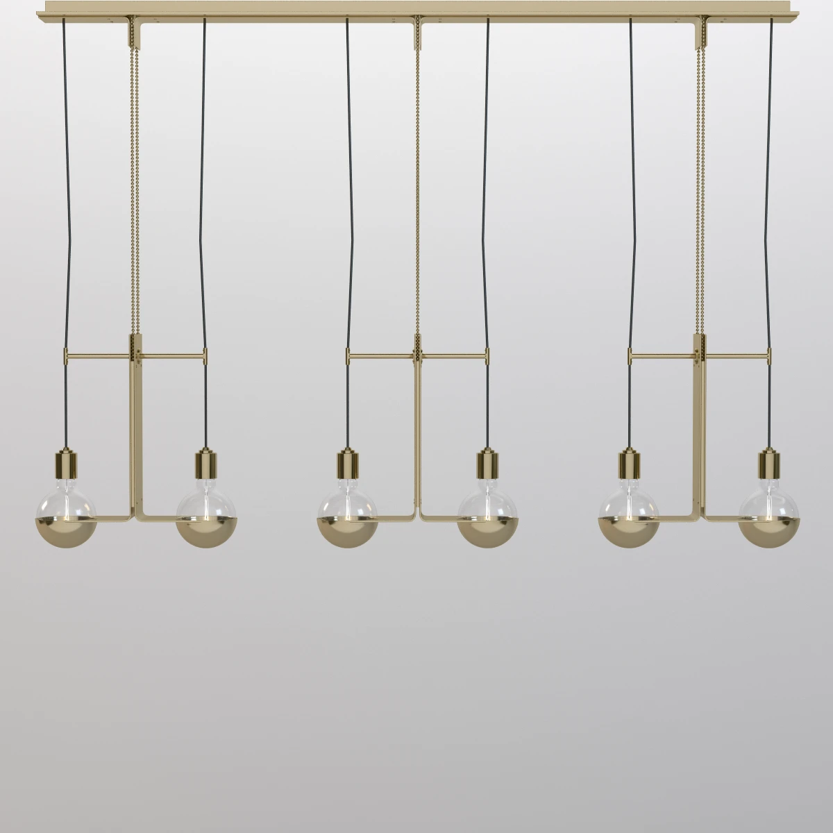 Detail Geneva Chandelier 3D Model_010