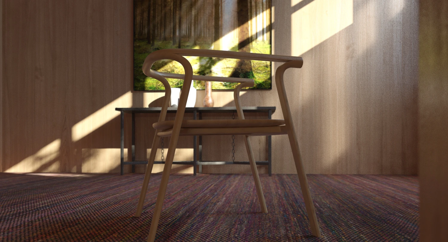 Billiard Room Scene 3D Model_08