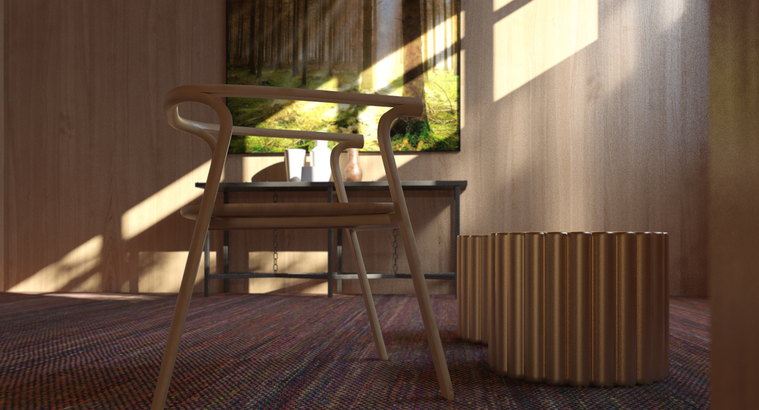 Billiard Room Scene 3D Model_07