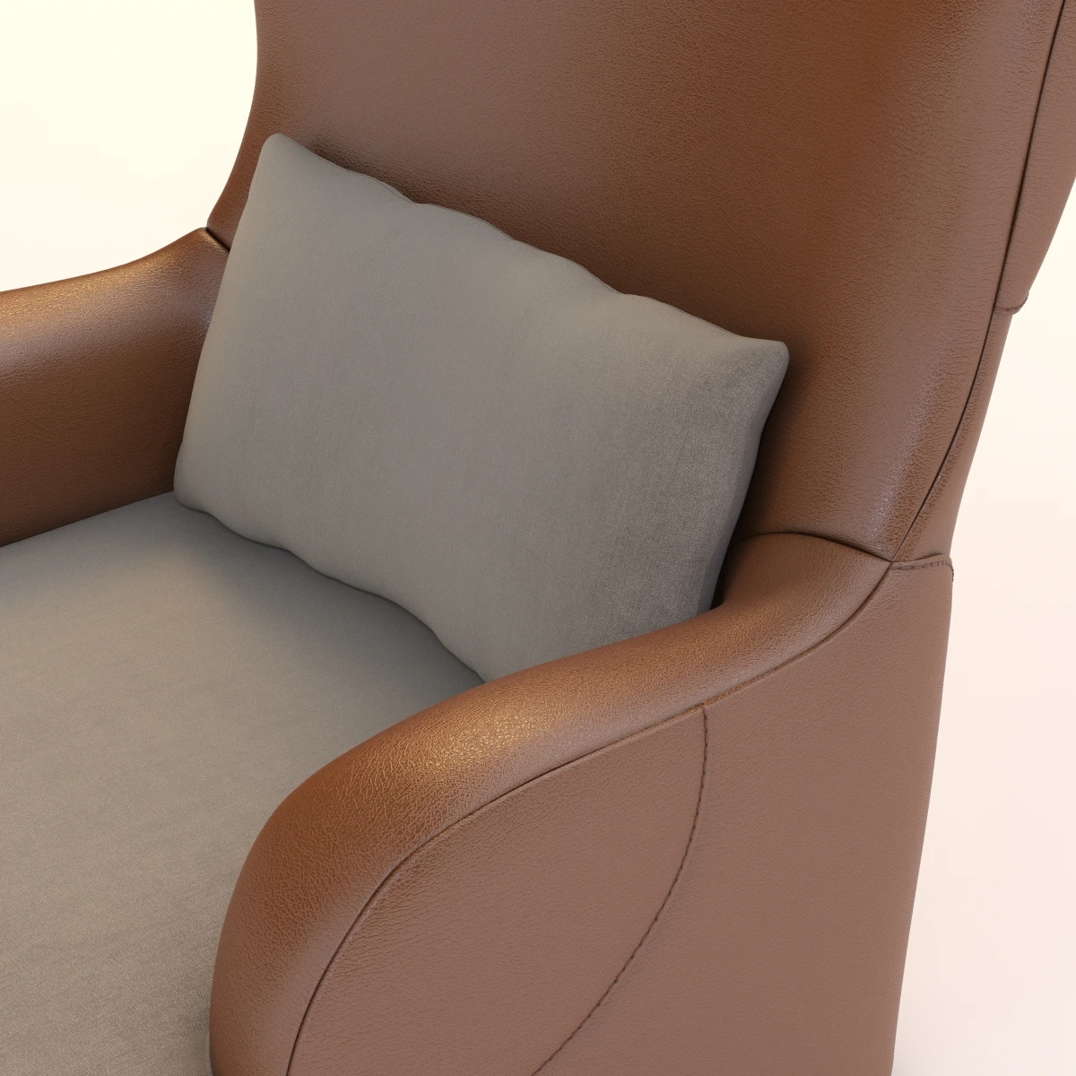 Detail Liu Kuoio Armchair 3D Model_011