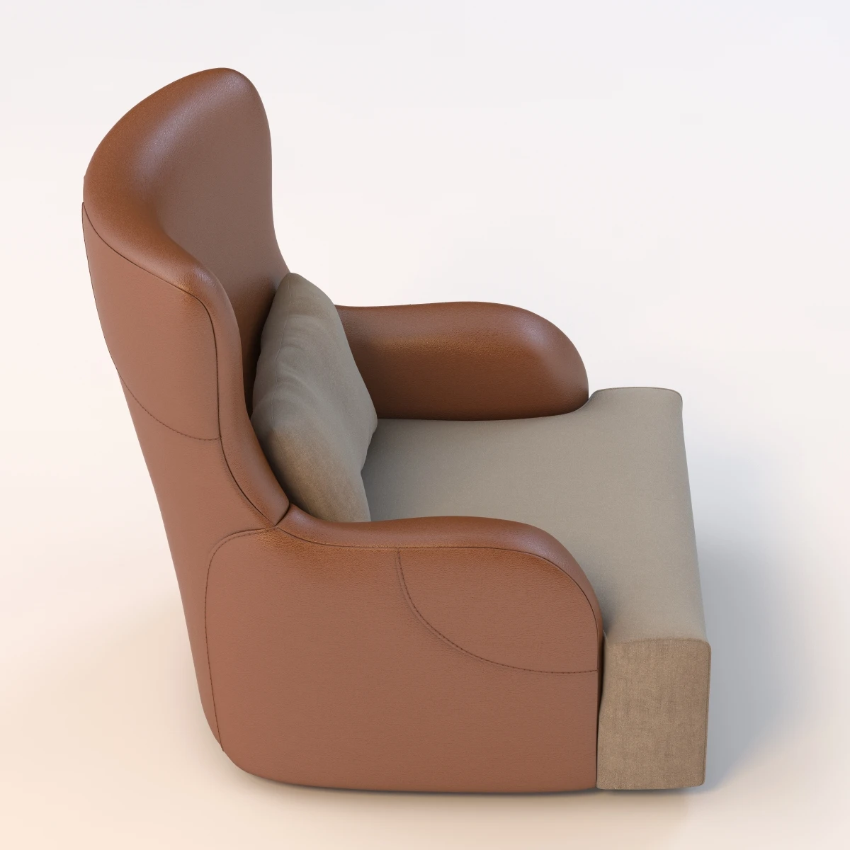 Detail Liu Kuoio Armchair 3D Model_05