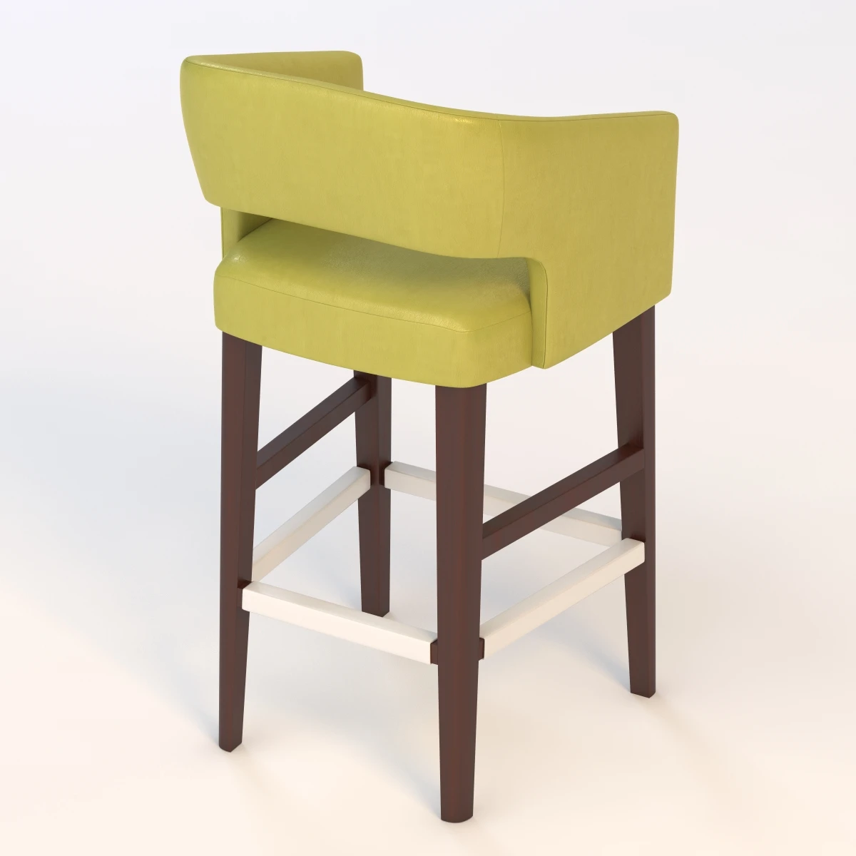 Cc-4065 Leather Barstool 3D Model_04
