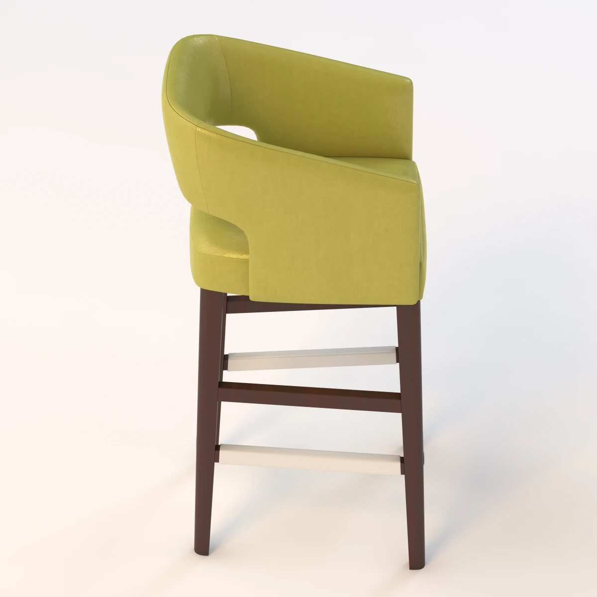 Cc-4065 Leather Barstool 3D Model_03