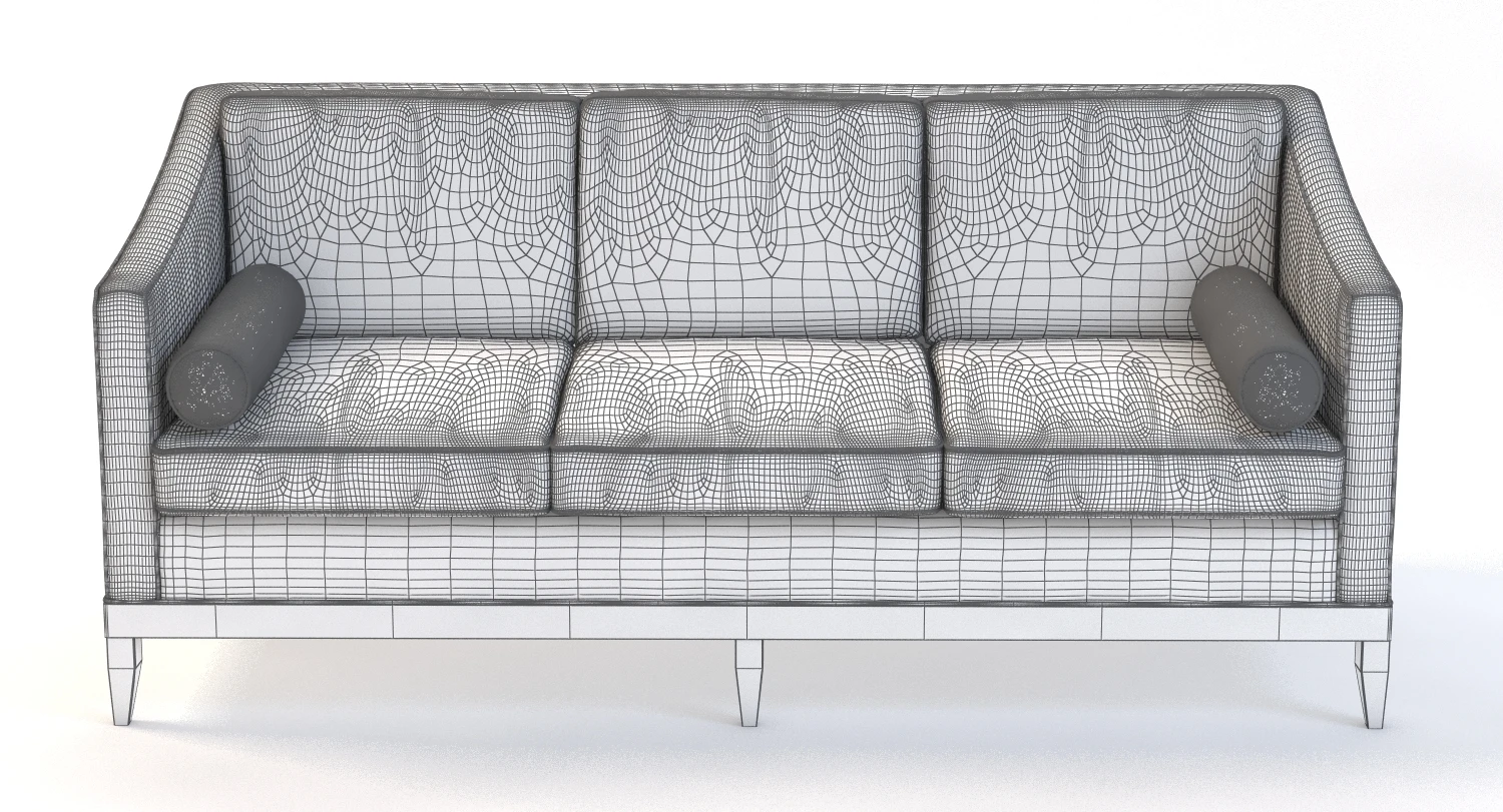 Danner Sofa 3D Model_09